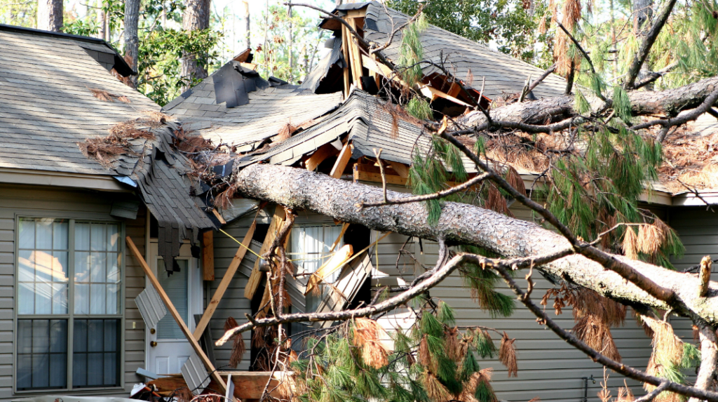 Storm Damage Destruction of Property and Vehicles